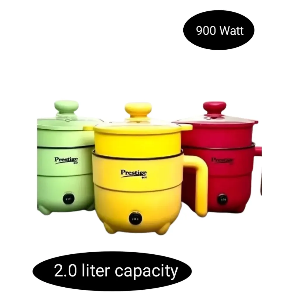 Prestige Mukti Multi-Purpose Cooker with Steamer (2.0 Litre)